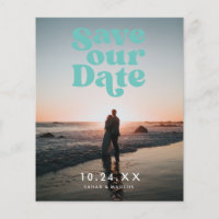 Vintage Wedding Budget Save the Date