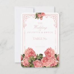 Vintage Wedding Chalkboard - Platzkarte