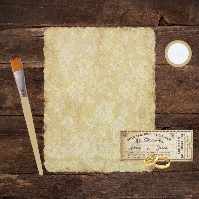 Vintage Wedding Lace Scrapbook (Von Creator hochgeladen)