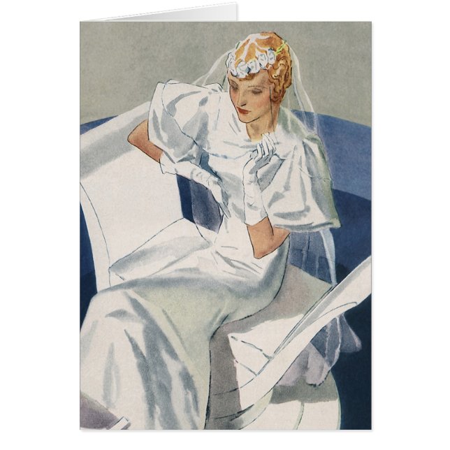 Vintage Wedding, Mid Century Modern Art Deco (Vorne)