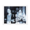 Vintage Wedding Picture - Happy Couple (Cyanotyp)