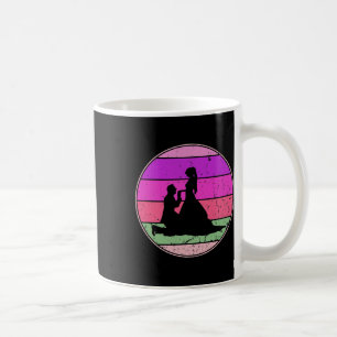 Vintage Wedding Retro Wedding Bride Groom Cuet Eve Kaffeetasse