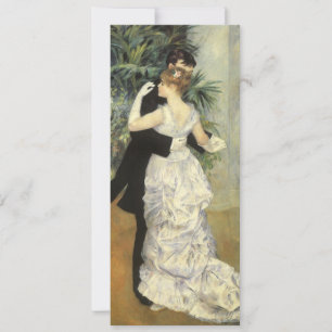 Vintage Wedding Save the Date, City Dance, Renoir Date