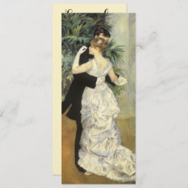 Vintage Wedding Save the Date, City Dance, Renoir Save The Date