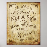 Vintage Wedding Sign