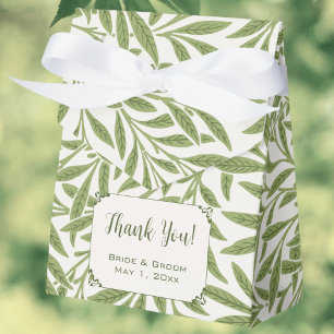 Vintage Wedding, Viktorianisch Willow Blätter Patt Geschenkschachtel