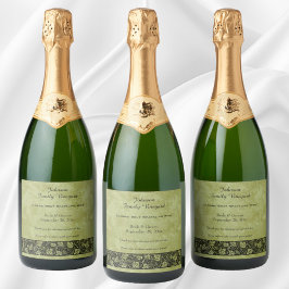 Vintage Wedding, Viktorianische Blätter für Weintr