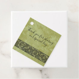 Vintage Wedding, Viktorianische Blume Blumenrolle Geschenkanhänger