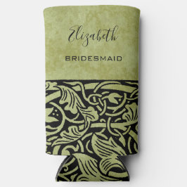 Vintage Wedding, Viktorianische Blume Blumenrolle Selters Dosenkühler