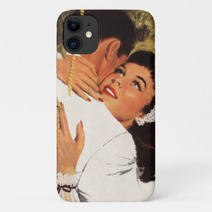 Vintage Wedding Vorschlag, Liebe und Romantik iPhone 11 Hülle