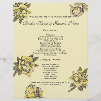 Vintage Wedding, Yellow Antique Garden Rose Kranz