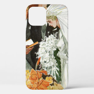 Vintage Wedding Zeremonie mit Braut und Bräutigam Case-Mate iPhone Hülle