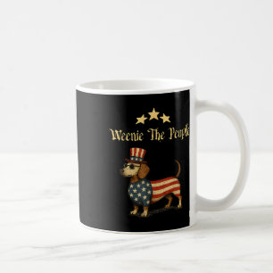 Vintage Weenie The People - Lustiger Dachshund 4. Kaffeetasse