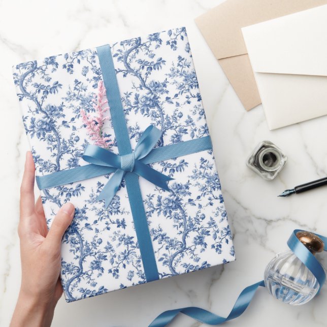 Vintage Weidenblüten Geschenkpapier (Schenken)