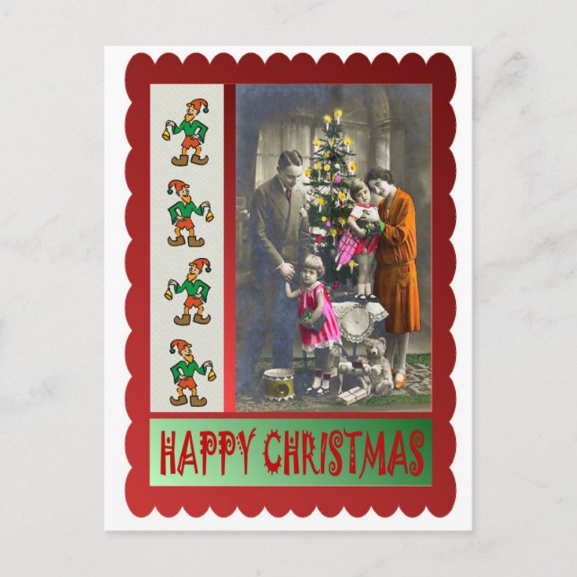 Vintage Weihnachten (Vorderseite)