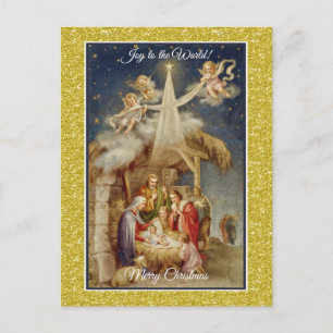 Vintage Weihnachten der Geburt I Klassische Religi