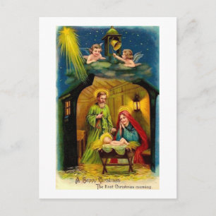 Vintage Weihnachten Geburt Jesu