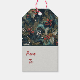 Vintage Weihnachten Geschenkanhänger