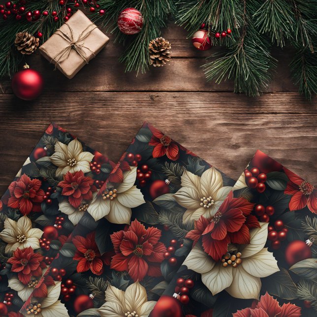 Vintage Weihnachten Geschenkpapier Set (Von Creator hochgeladen)