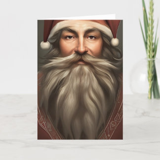 Vintage Weihnachten Graubart Weihnachtsmann