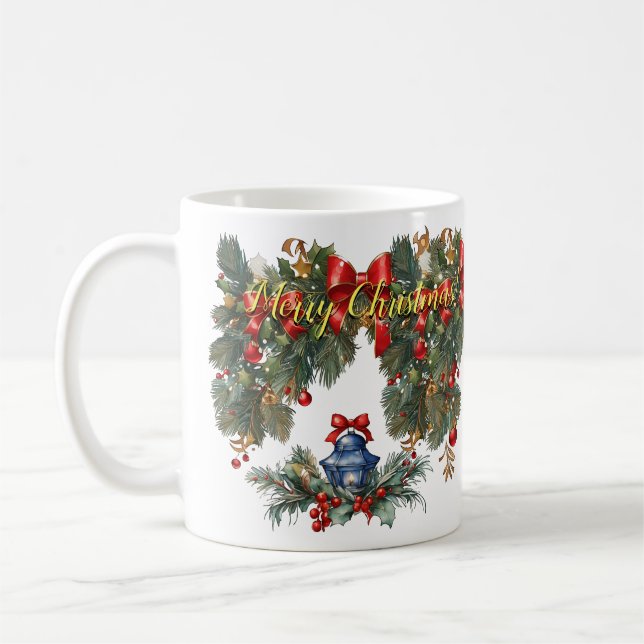 Vintage Weihnachten I Kaffeetasse (Links)