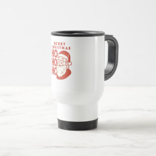 Vintage-Weihnachten im Distressed-Stil Reisebecher
