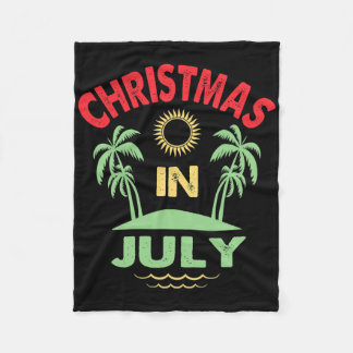 Vintage Weihnachten im Juli Sommer-Strandparty Fra Fleecedecke