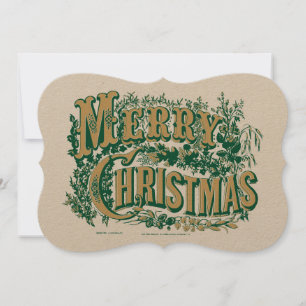 Vintage Weihnachten im viktorianischen Zeitalter F