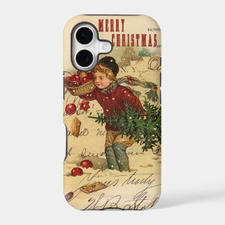 Vintage Weihnachten iPhone 5 Hülle