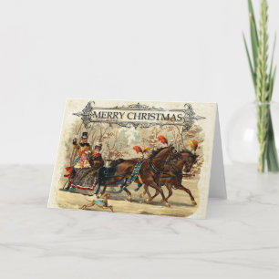 Vintage Weihnachten Karte