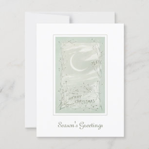 Vintage Weihnachten Karte