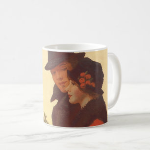Vintage Weihnachten, Liebe und Romantik Geschenk S Kaffeetasse