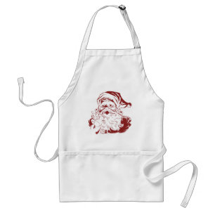 Vintage-Weihnachten, Retro-fröhlicher Weihnachtsma Schürze