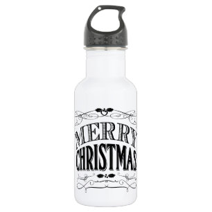 Vintage Weihnachten Trinkflasche