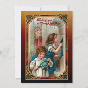 Vintage Weihnachten und Kinder