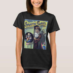 Vintage Weihnachten, Weihnachtsmann und sein Werk T-Shirt