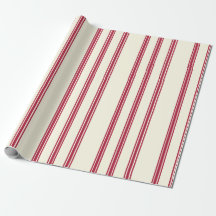 Vintage-Weihnachts-Candy-Cane-Geschenkpapier