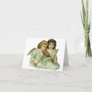 Vintage-Weihnachts-Dankeschön Dankeskarte