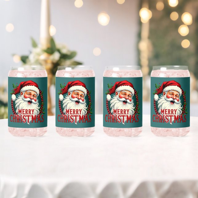 Vintage Weihnachts-Illustration Dosenglas (Insitu (Hochzeit))