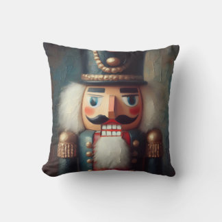 Vintage-Weihnachts-Nussknacker-Wurfkissen Kissen