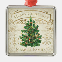 Vintage-Weihnachtsbaum individuell anpassbar