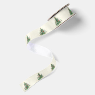 Vintage-Weihnachtsbaum Satinband