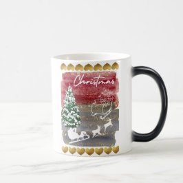 Vintage-Weihnachtsbäume  Verwandlungstasse