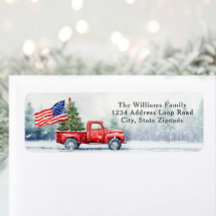 Vintage Weihnachtsbaumflagge