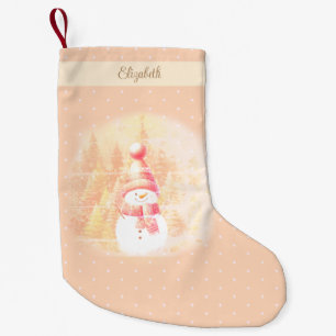 Vintage Weihnachtsdekoration Kleiner Weihnachtsstrumpf