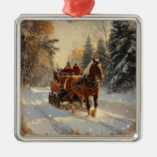 Vintage Weihnachtsdekoration Ornament Aus Metall