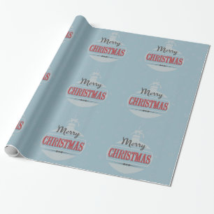 Vintage-Weihnachtsdesign Geschenkpapier
