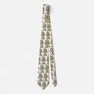 Vintage-Weihnachtsengel-Blumen, viktorianischer Di Krawatte