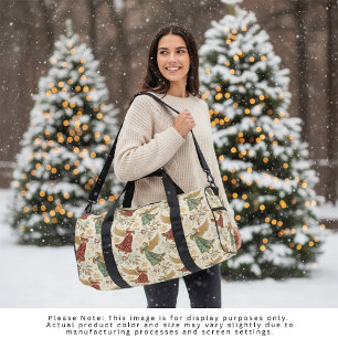 Vintage-Weihnachtsengel Duffle Bag