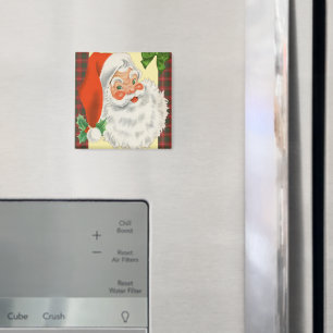Vintage Weihnachtsfeier Magnet